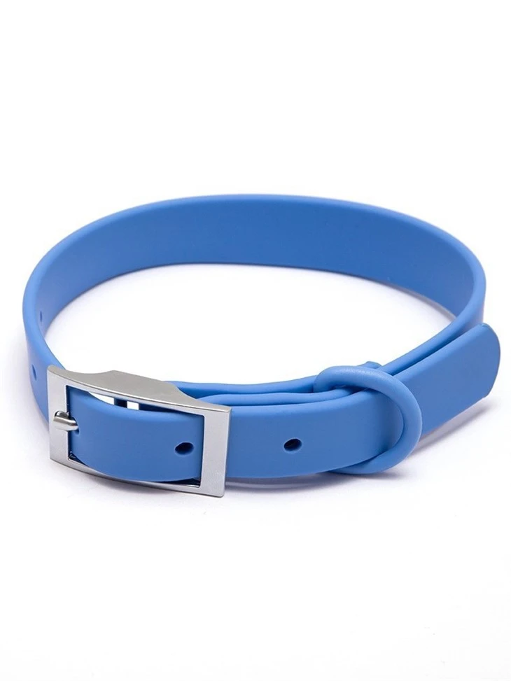 Moonlight blue Biothane Dog Collar