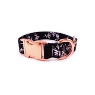 Coleira floral para cachorro
