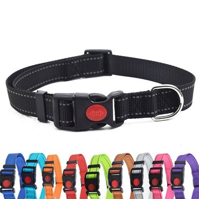Premium Reflective Nylon Dog Collar